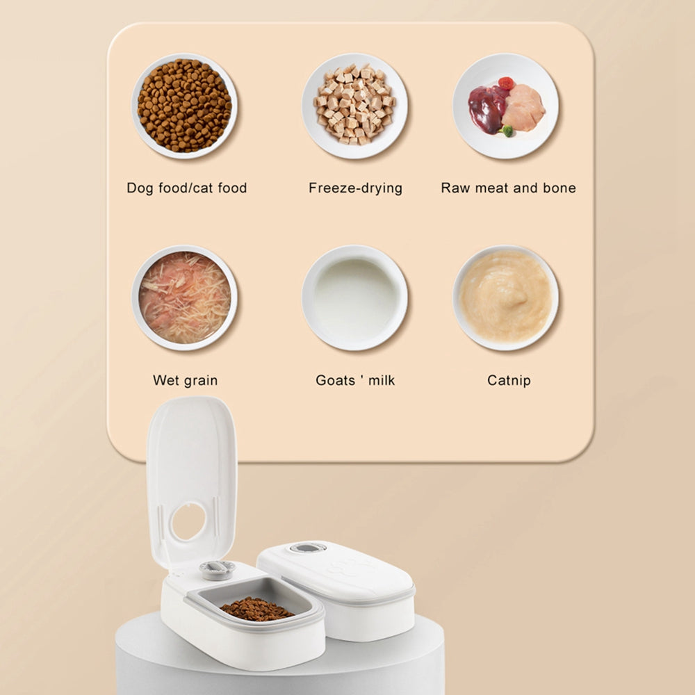 EcoFlow 2-in-1 Gravity Pet Feeder & Water Dispenser – Minimalist Design, No Electricity Needed