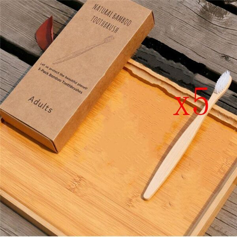 OceanKind Bamboo Toothbrush – Soft Bristles, Eco-Friendly Design
