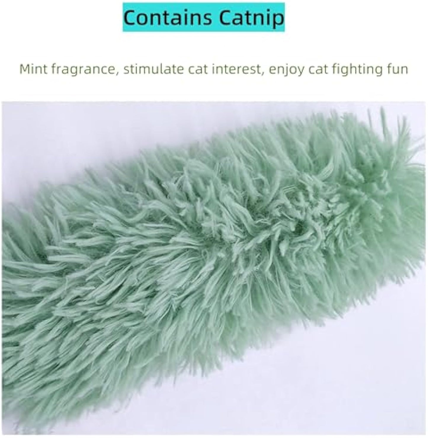 Organic Catnip Kicker Toy – Soft Plush & Crinkle Sound for Interactive Play