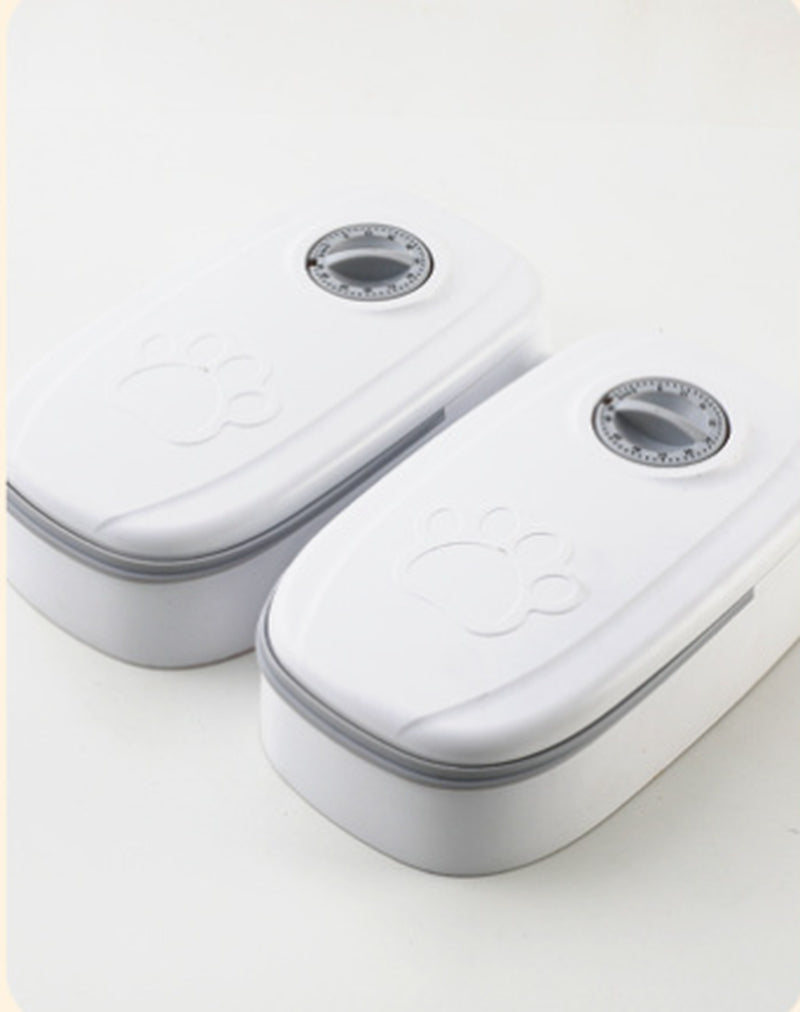 EcoFlow 2-in-1 Gravity Pet Feeder & Water Dispenser – Minimalist Design, No Electricity Needed