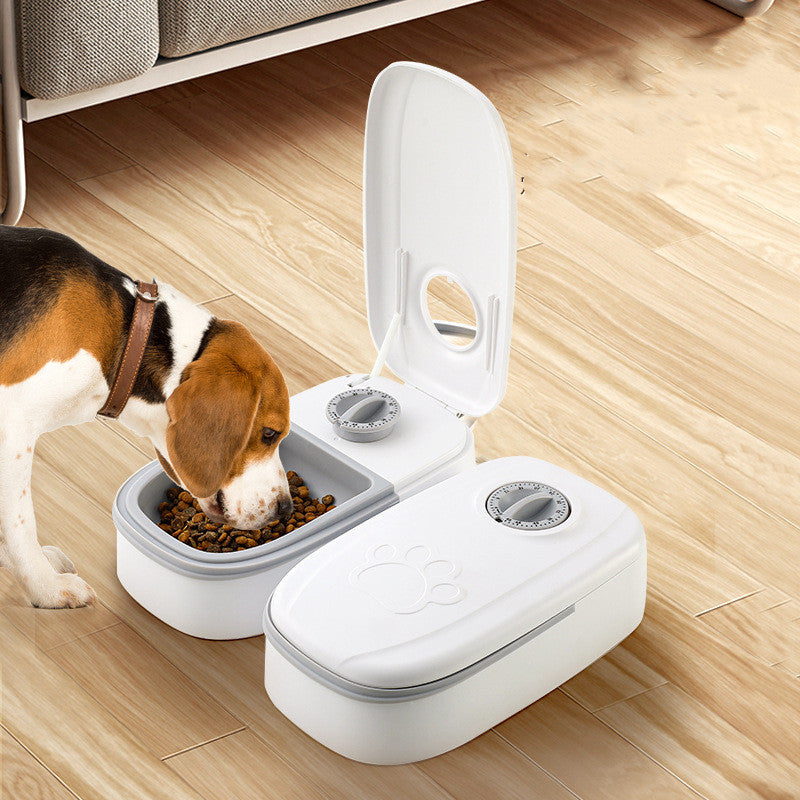 EcoFlow 2-in-1 Gravity Pet Feeder & Water Dispenser – Minimalist Design, No Electricity Needed