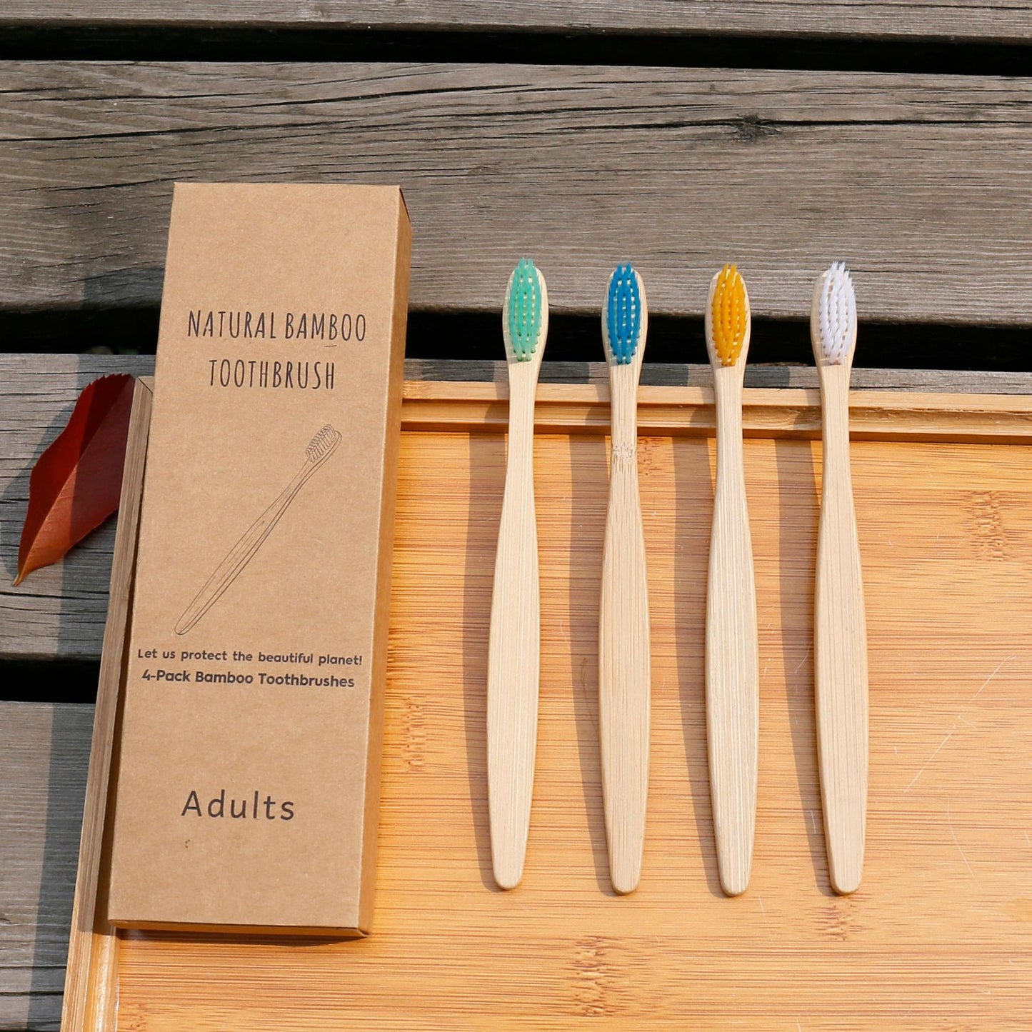 OceanKind Bamboo Toothbrush – Soft Bristles, Eco-Friendly Design