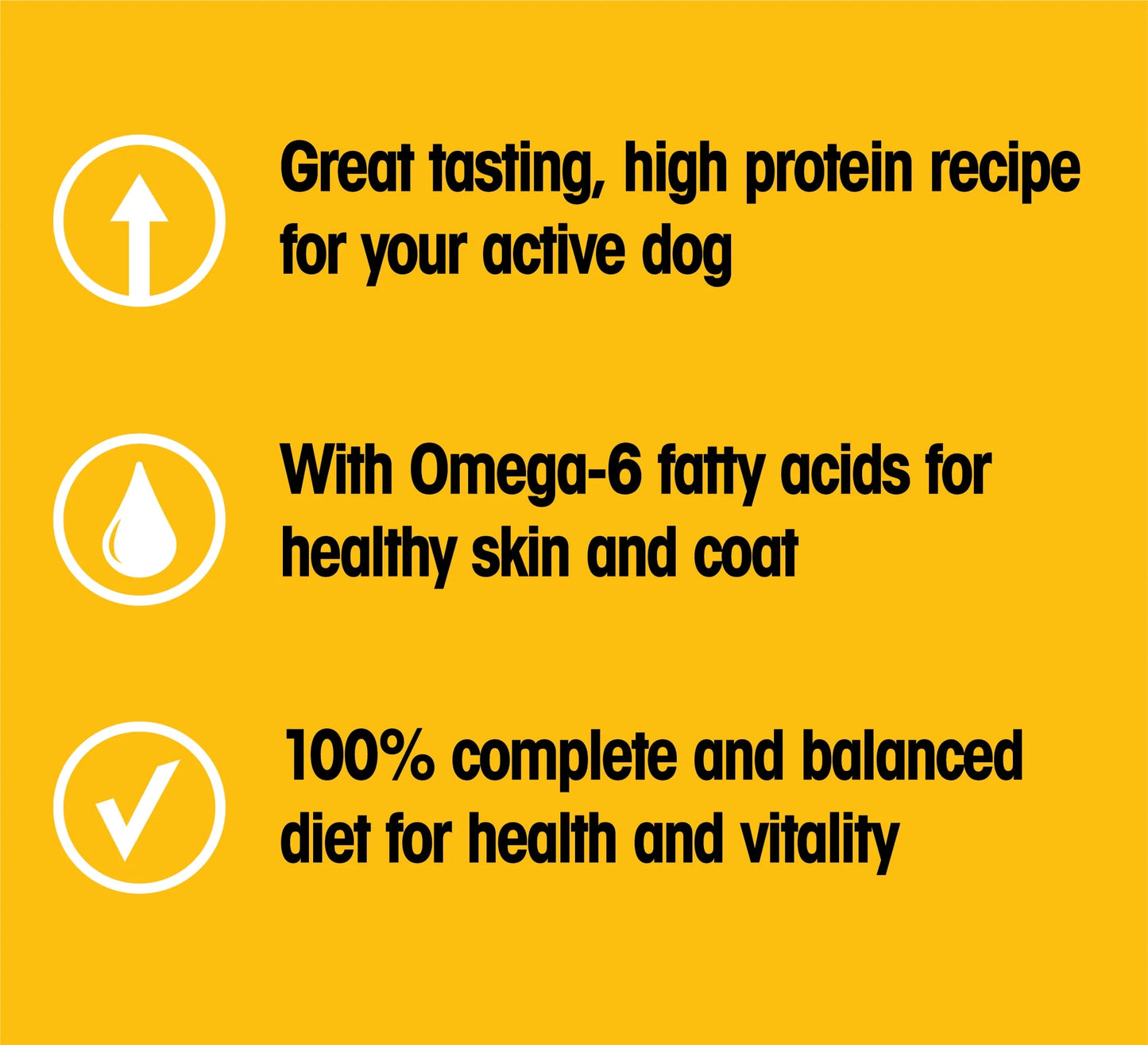 PEDIGREE® High Protein Adult Dry Dog Food – Beef & Lamb Flavor, 46.8 lb Bag