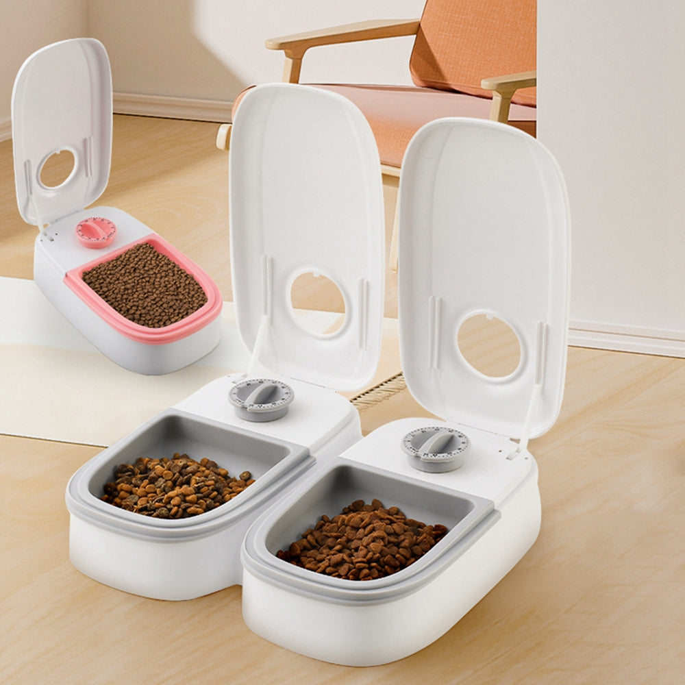 EcoFlow 2-in-1 Gravity Pet Feeder & Water Dispenser – Minimalist Design, No Electricity Needed
