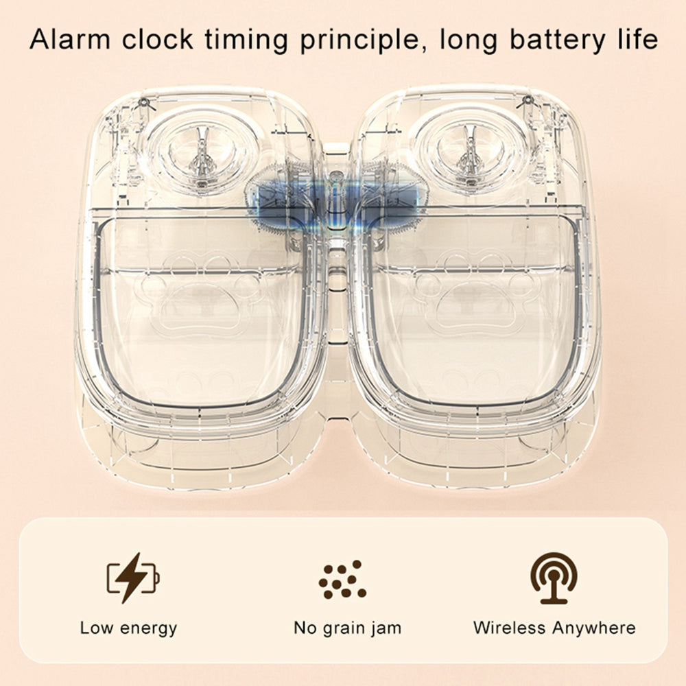 EcoFlow 2-in-1 Gravity Pet Feeder & Water Dispenser – Minimalist Design, No Electricity Needed
