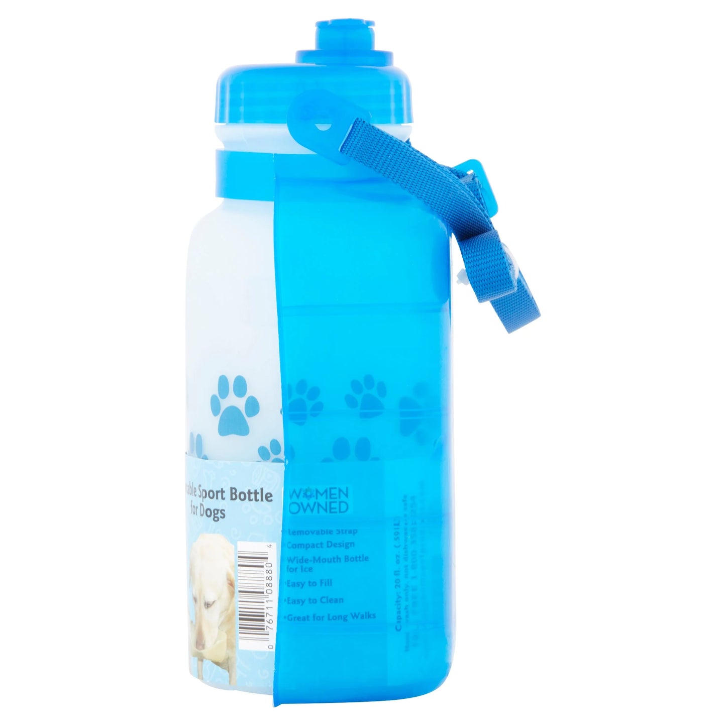 Thirsty Dog Water Bottle, Color May Vary