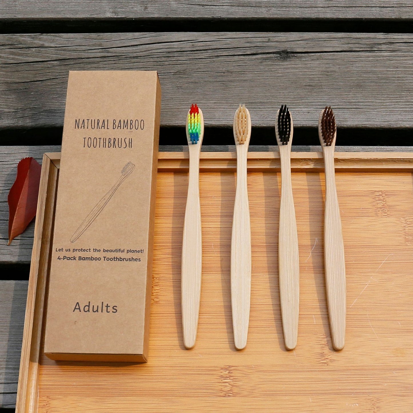 OceanKind Bamboo Toothbrush – Soft Bristles, Eco-Friendly Design